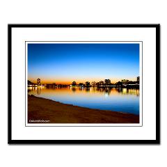 framed lake merritt photo