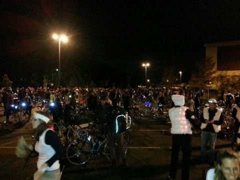 zombie bike party