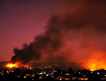 oakland firestorm