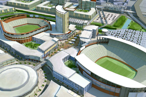 oakland new coliseum complex
