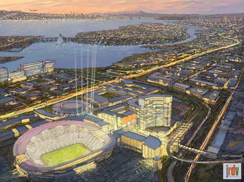 oakland new coliseum city