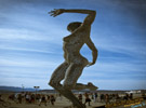 Treasure Island Lady Statue