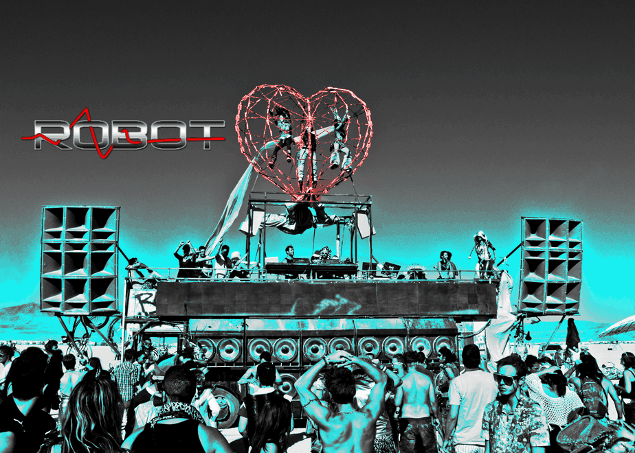 robot heart burning man Burning Man 2011 photos Rites of Passage picture