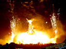 Burning Man fireball