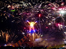 The Man Rites of Passage fireworks