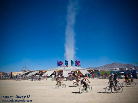 Burning Man 2008 Center Camp Dust Devil