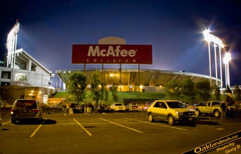 Oakland McAfee Coliseum