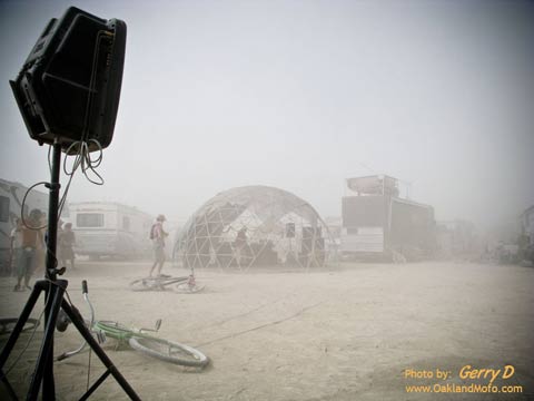 Burning Man 2008 Sand Storm