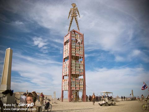 Burning Man 2008 The Man Day