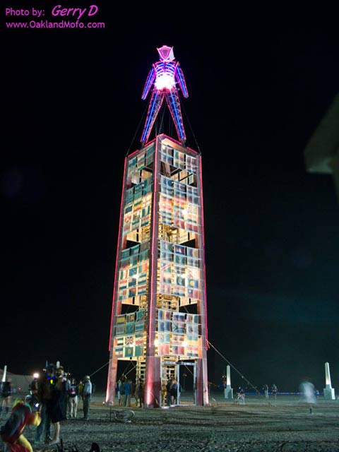 Burning Man 2008 The Man Night