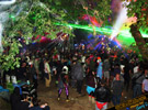 Sunset Campout dance floor