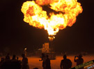 Burning Man fire pictures
