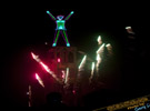 Fireworks at Burning Man