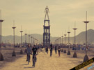 The Burning Man on the Playa